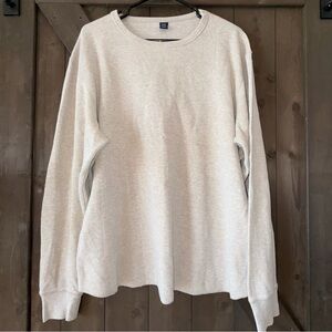 GAP Crewneck Sweatshirt in Light Beige